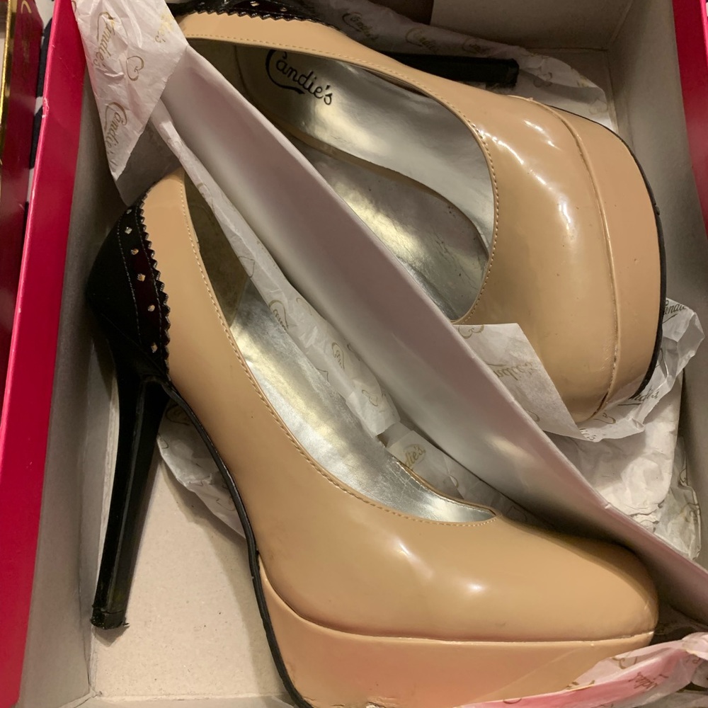Candies Nude heels